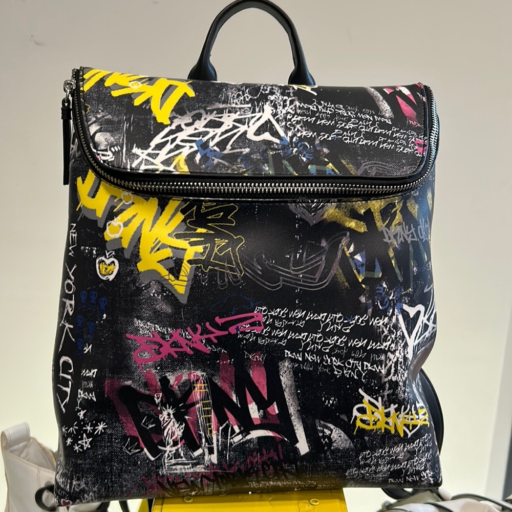 Sky the limit with this backpack New York by DKNY